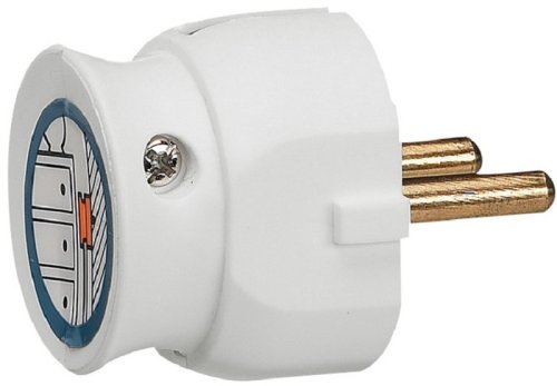 Вилка электрическая без заземления угловая Legrand Helium 16А белый фото Вилка электрическая без заземления угловая Legrand Helium 16А белый картинка